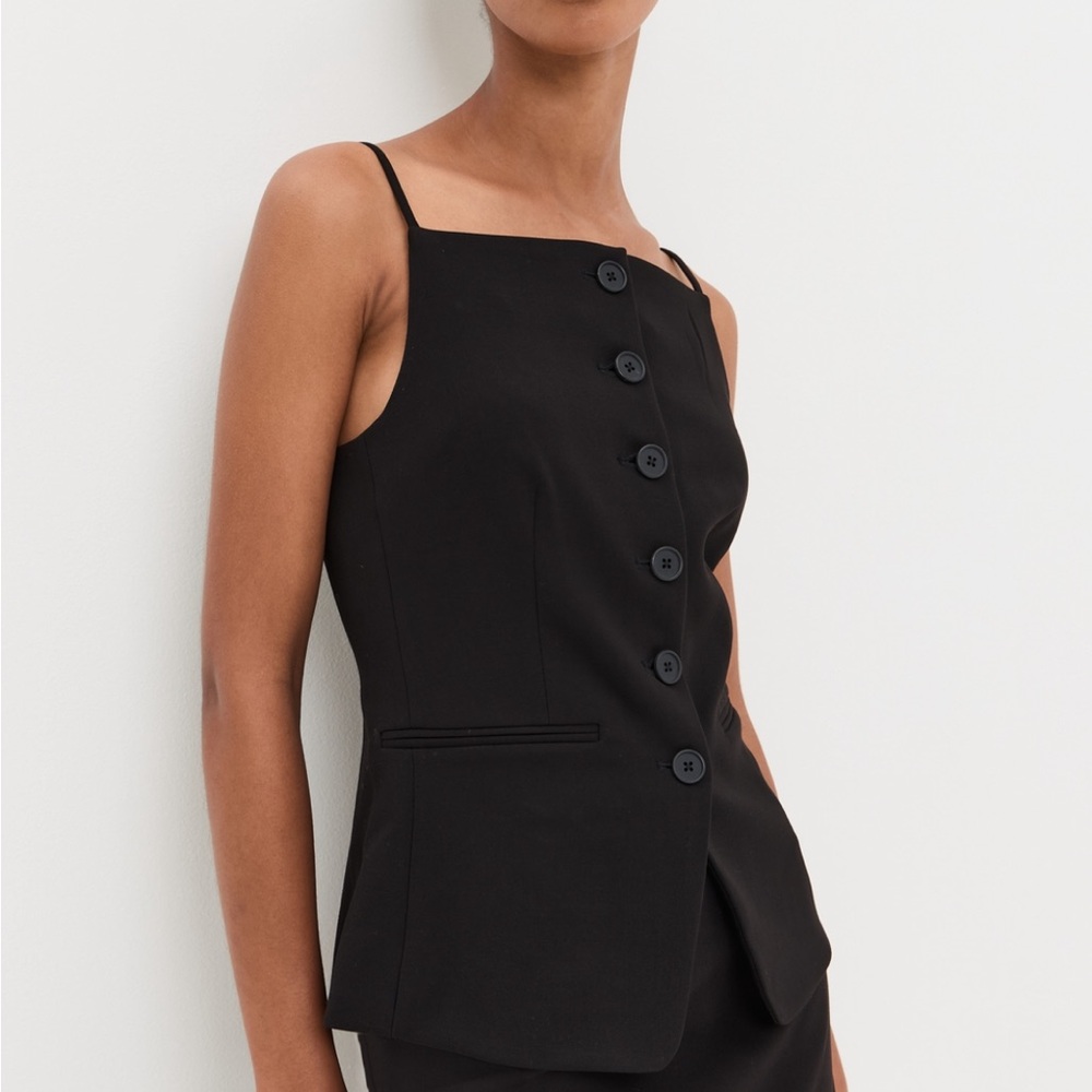 Staud Una Button-Down Top